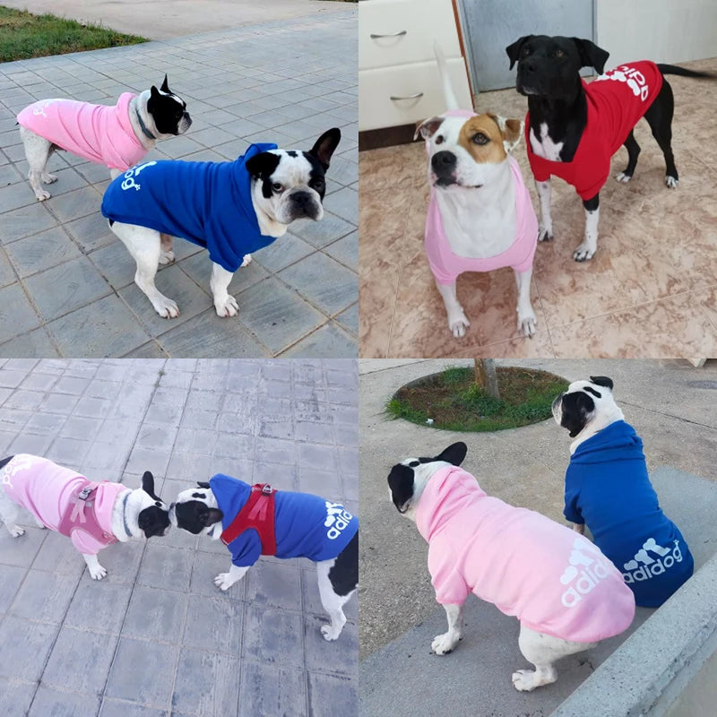 2024 Winter Pet Dog Clothes Dogs Hoodies.